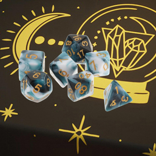 Jjj 2 Dados Poliédricos De Múltiples Caras Juegos Familiares