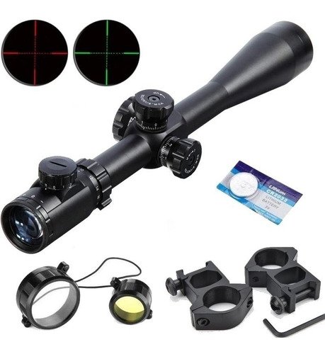 Mira Telescopica Sniper 10-40x50 - Mildot Iluminado Paralaje