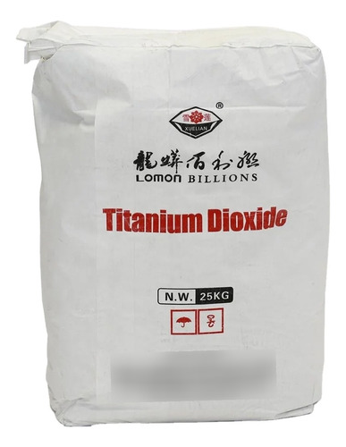 Pigmento Dioxido De Titanio Blanco Linea Premiun 25 Kg.