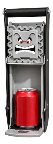 Amassador De Latas Gamer Com Abridor De Garrafas