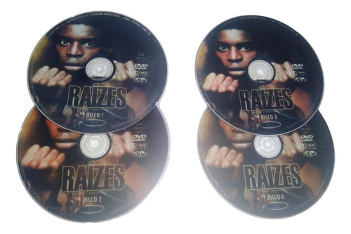 Raízes Série Completa 1977 - 4 Dvds ( Dublado E Legendado)