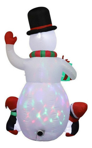 Cb W Para Muñeco De Nieve Led Con Diseño De Pingüino