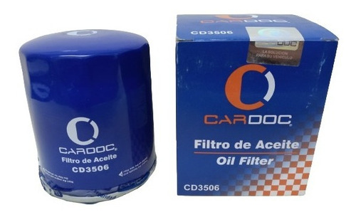 Filtro Aceite Cardoc Cd3506  Avalanche,c-1500,silverado,etc.