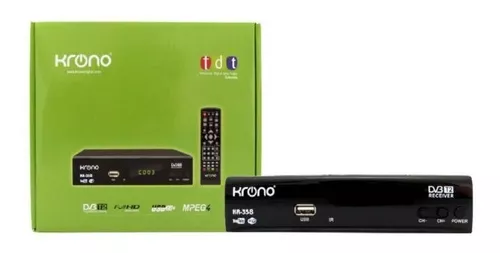 Decodificador Tdt Dvb T2 Terrestrial Krono