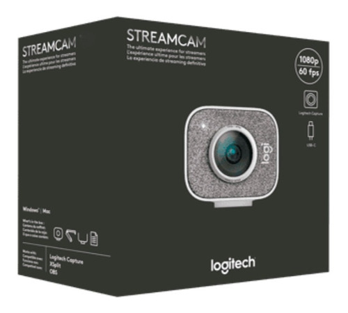 Logitech Streamcam Plus Cámara Web Full Hd 1080p Con Trípode