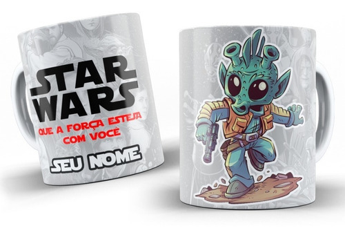 Imagem 1 de 10 de Canecas Personalizadas Star Wars !!!!