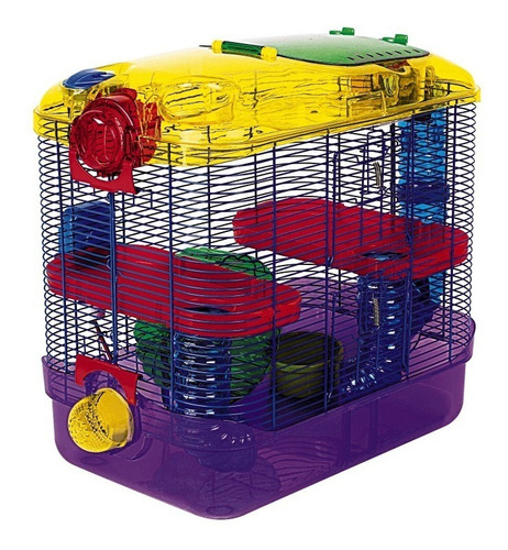 Jaula Hamster Jerbos Hamsters Two Level Kaytee Hamstera