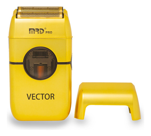 Vector Afeitadora Mrd Pro Profesional Dorado Base 6c