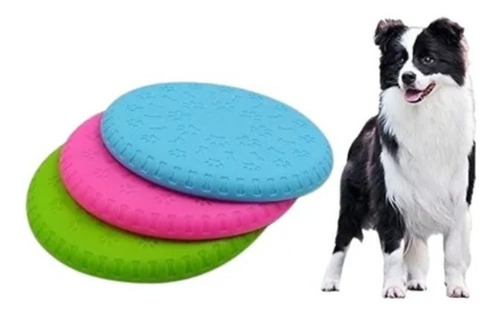  Frisbee De Goma Para Juegos Ejercicios De Perro Ejercicio