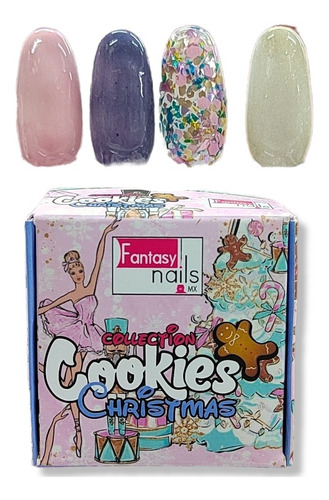 Colección Cookies Christmas By Fantasy Nails 