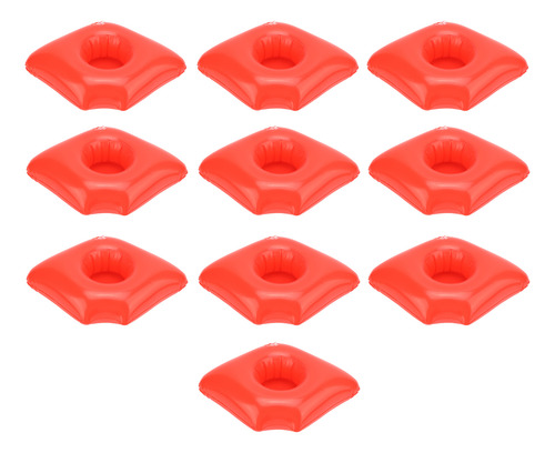 Soporte Inflable Para Bebidas Para Piscina, 10 Unidades, For