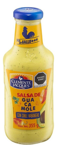 2 Pza Salsa Clemente Jacques De Guacamole Con Chile Habanero
