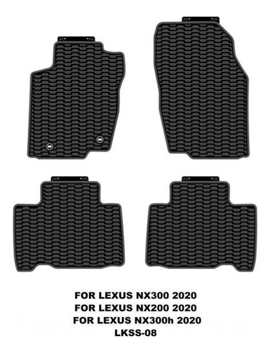 Alfombra Lexus Nx 16+ (oem) (negra) (js)
