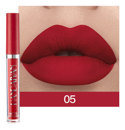 Cc Lápiz Labial Mate Hidratante Para Maquillaje De Belleza