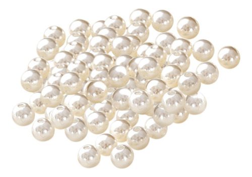 100 Cuentas Con Agujero Para Hacer Joyas, Pendientes Y 8mm