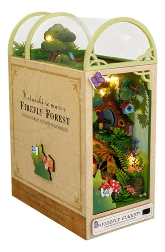 Kit De Miniatura De Quebra-cabeça 3d Booknook, Casa De