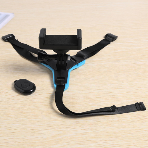 Soporte Para Barbilla Para Casco Con Soporte Para Teléfono Y
