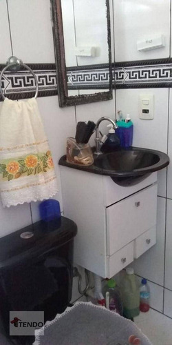 Imagem 8 de 18 de Imob03 - Apartamento Com 2 Dormitórios À Venda, 53 M² Por R$ 208.000 - Parque São Vicente - Mauá/sp - Ap3047