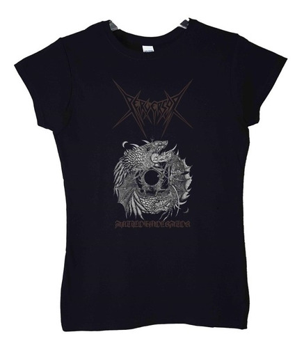 Polera Mujer Perversor Anticosmocrator Metal Abominatron