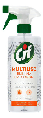 Limpador Multiuso Gatilho Elimina Mau Odor Cif 500ml