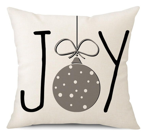 Juego De 4 Fundas De Almohada Con Estampado Navideño De 45 X