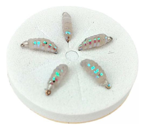 3 Señuelos De Pesca Con Mosca Con Anzuelo, Ninfa Talla 12