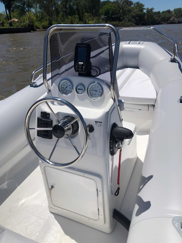 Semirrigido Kiel 560 Matrizado + Motor Mercury 90 Hp 4t Efi