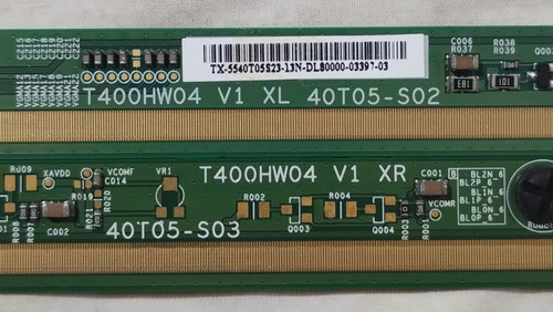 Placas Pantalla Con Par Flexs Tv Led Smart Samsung Un40d5500 (Usado)