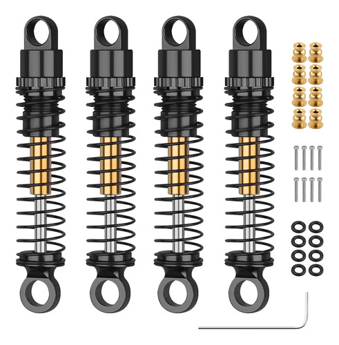 Juego De 4 Amortiguadores De 1.693 In Rc Para Automoviles Rc
