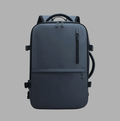 Mochila Viral Expandible Aprobada Para Cabina De Avión Usb