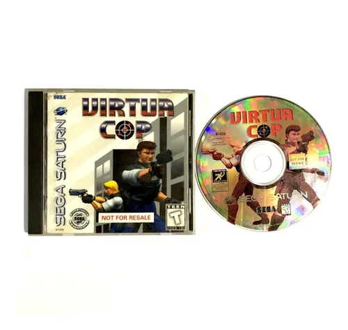 Virtua Cop 1 - Juego Original Para Sega Saturn Ntsc (Usado)