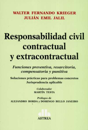 Libro Responsabilidad Civil Contractual Y Extracontractual