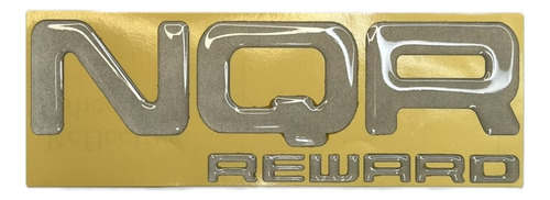 Emblema Chevrolet Nqr Reward  Pequeño  Resina