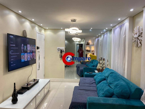 Apartamento Com 3 Dormitórios À Venda, 67 M² Por R$ 470.000,00 - Vila Augusta - Guarulhos/sp - Ap9082