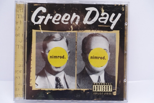 Cd Green Day  Nimrod  1997 Reprise Records.