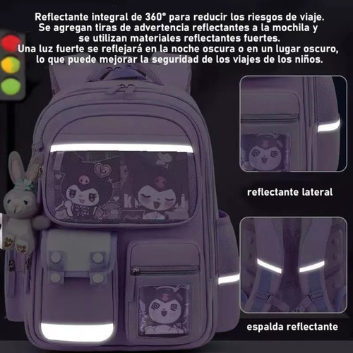 Mochila Escolar Para Niñas De Primary School Para Kuromi