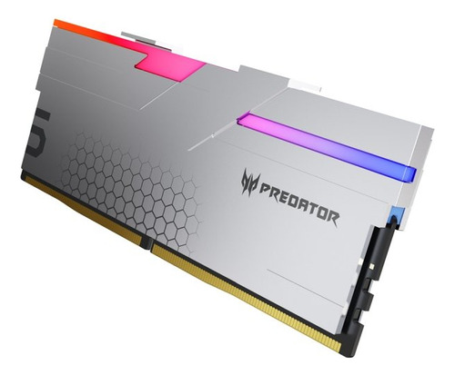 Kit Memoria Ram Predator Hermes Ddr5 7200mhz 48gb 2x24gb Gri