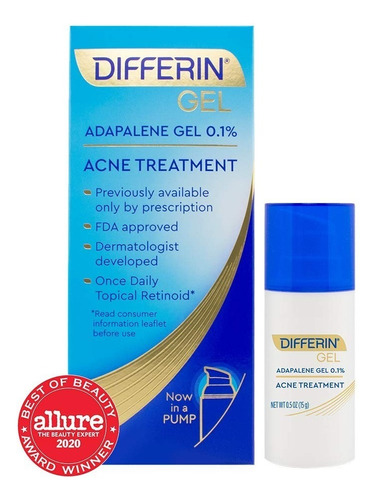 Differin Gel Adapaleno 0.1% Tratamiento De Acné Original Usa