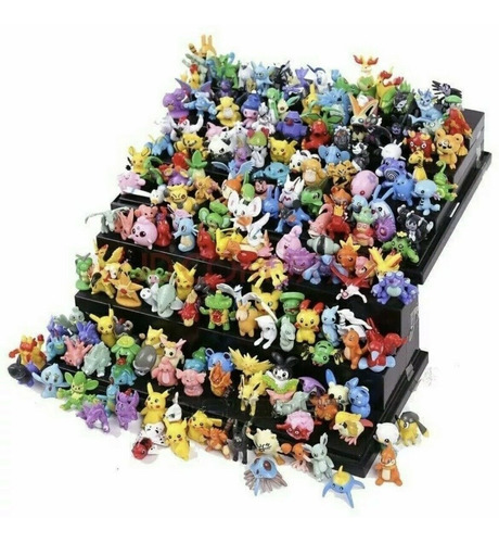Mini Figuras Pokemon 24 Piezas Set De Colección