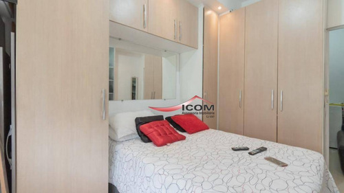 Kitnet Com 1 Dormitório À Venda, 22 M² Por R$ 280.000,00 - Catete - Rio De Janeiro/rj - Kn0241