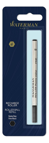 Repuesto Rollerball Punto Fino Waterman Color Negro