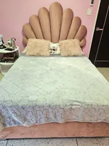Comprar Cama Tapizada Con Bastidores Modelo Flor Medida Matrimonial
