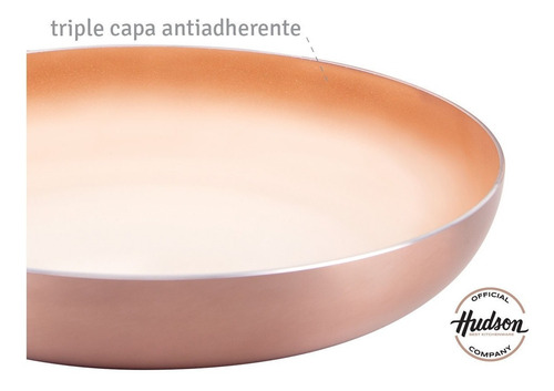 Sarten Hudson Antiadherente Ceramico 22 Cm Aluminio