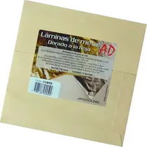 Comprar Dorado A La Hoja Laminas Cobre De 10 Laminas 14x14cm