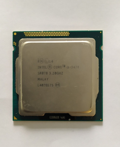 Procesador Intel Core I5 3470. Obsequio Pasta Termica (Usado)
