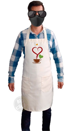 Imagen 5 de 10 de Delantales De Cocina Personalizados