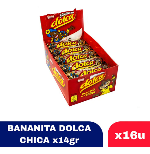Bananita Dolca Chica X16u - 14gr