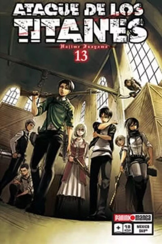 Manga Ataque De Los Titanes Vol. 13 (panini Méx)