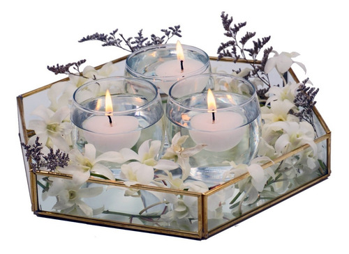 Imagen 5 de 10 de 10 Velas Flotantes Chicas Aluzza.