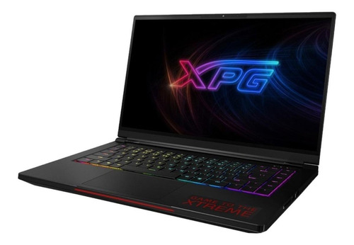 Imagen 2 de 5 de Laptop gamer XPG Xenia negra 15.6", Intel Core i7 9750H 32GB de RAM 1 TB SSD, NVIDIA GeForce RTX 2070 144 Hz 1920x1080px Windows 10 Home